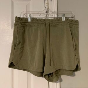 Athleta Olive Athletic Shorts